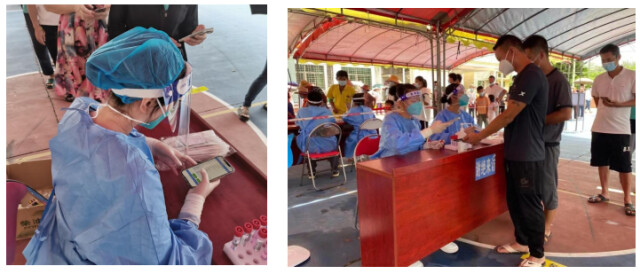 星空web版登录入口学生志愿奋战海南省疫情防控一线